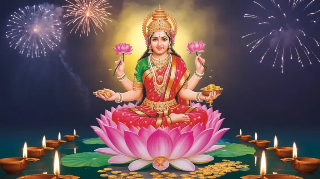 Top 60 Lord Lakshmi Image Prompts for Diwali | Divine AI Art Ideas
