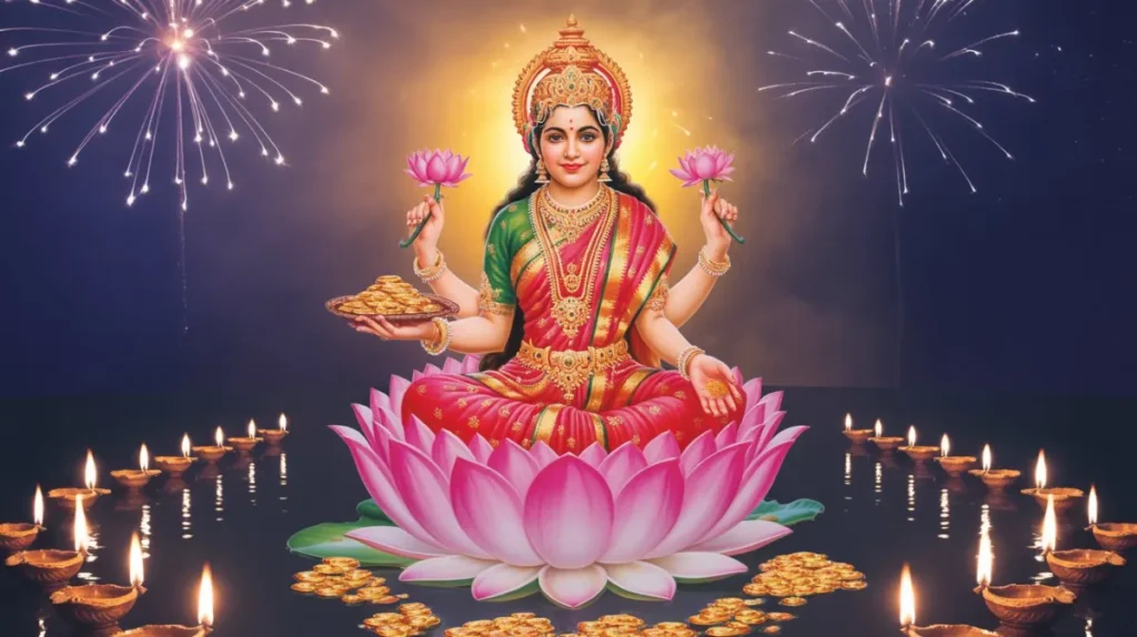 Top 60 Lord Lakshmi Image Prompts for Diwali | Divine AI Art Ideas