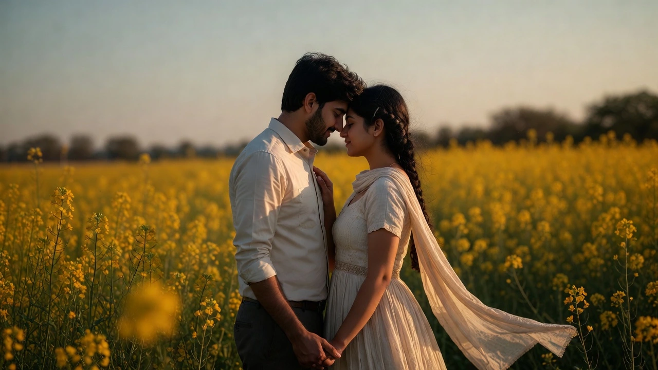 Best Grok Image Prompts for Couple in Mustard Field (Ultra-Realistic & Cinematic)