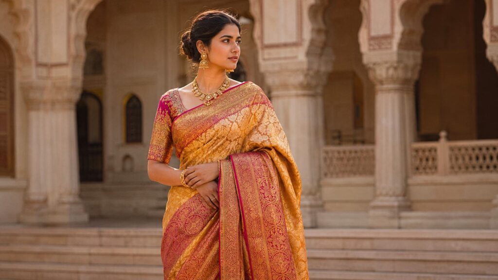 Trending 20 Gemini AI Prompts for Girl in Saree – Stunning AI Image Ideas (2026)