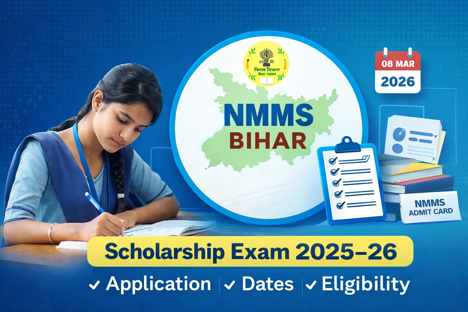 NMMS Bihar Scholarship Exam 2026-27