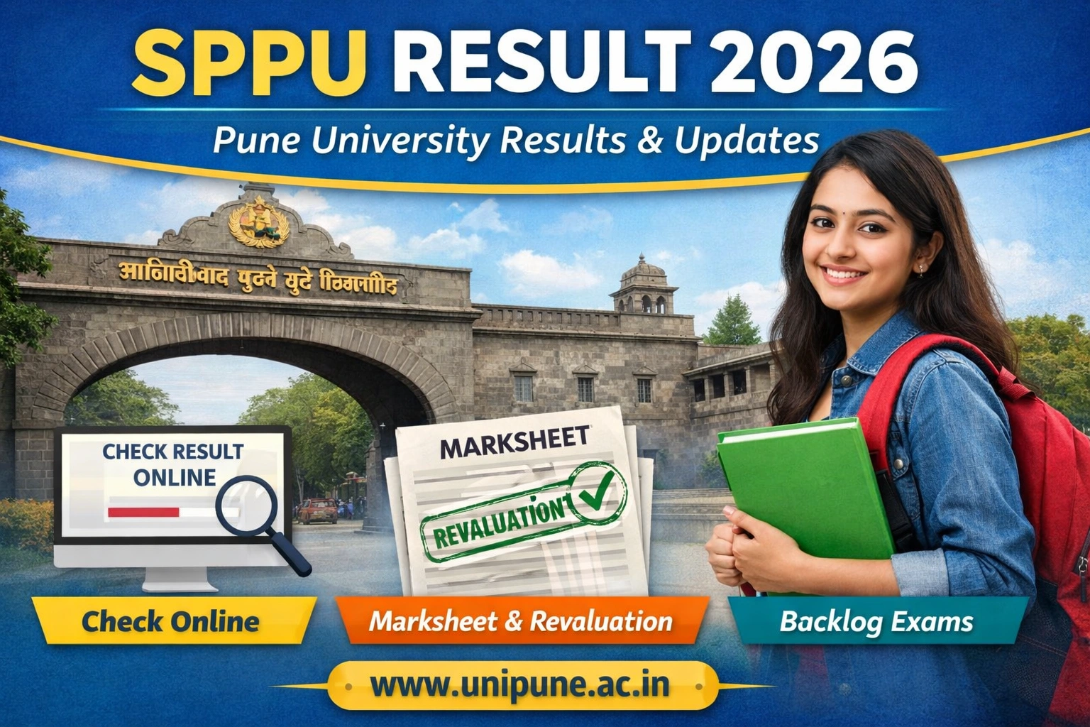 SPPU Result 2026: How to Check Pune University Result, Marksheet, Revaluation and Important Updates