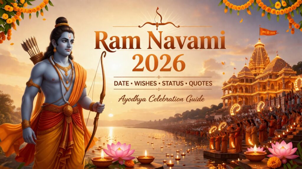 Ram Navami 2026 Date, Wishes, Status, Quotes & Ayodhya Celebration Guide